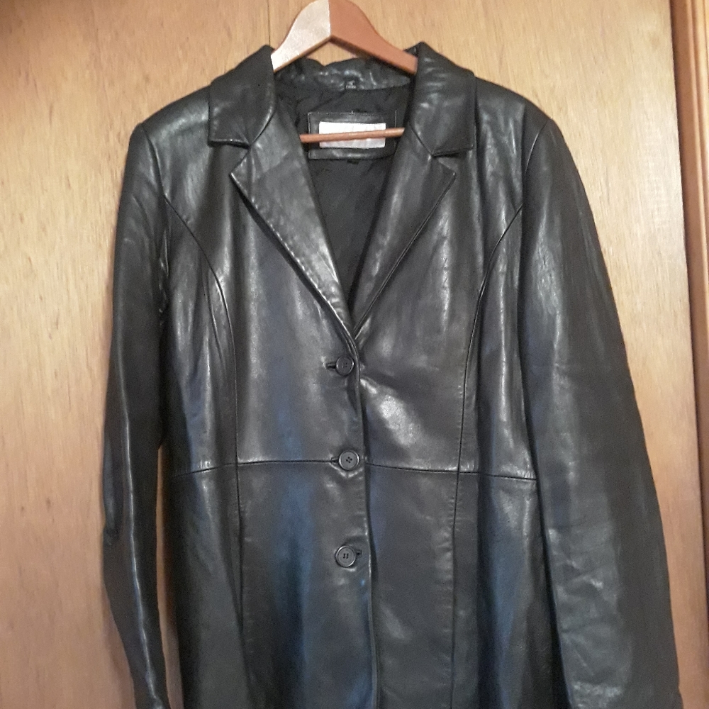 Leather jacket